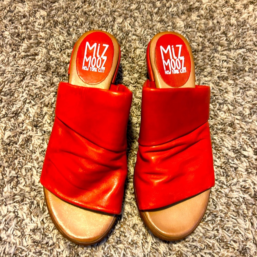 Never used Miz Mooz Sandals.